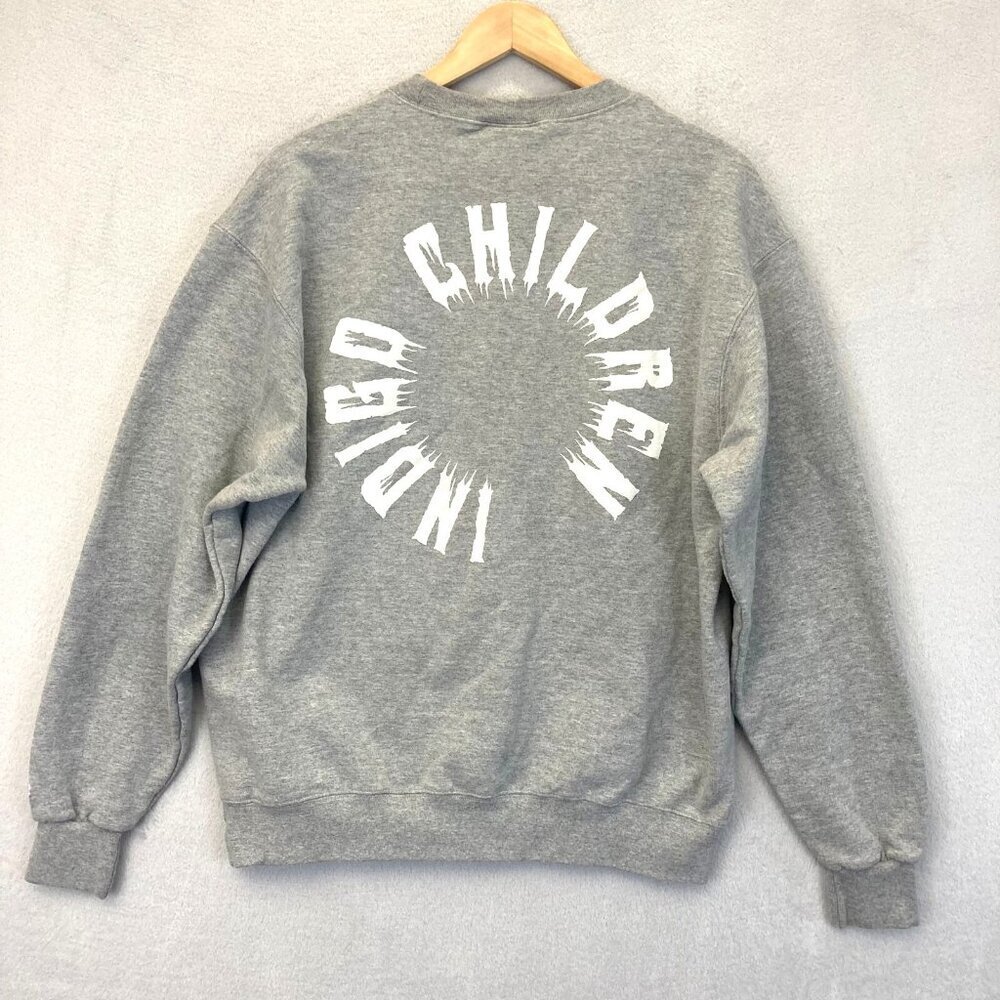 Chris Brown Indigo Children Indigoat 2019 Sweatshirt Gray Mens L Large Champion - Picture 2 of 11